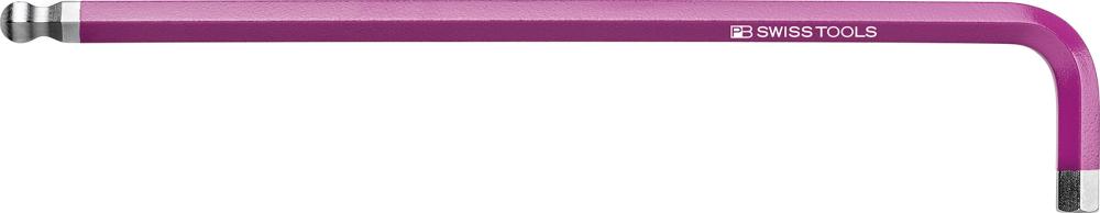 Kugelkopf-Winkelschraubendreher für 6-kant-Schrauben, mit Farbcodierung, lang, PB Swiss Produktbild img8 L