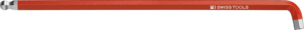 Kugelkopf-Winkelschraubendreher für 6-kant-Schrauben, mit verkürztem Schenkel und Farbcodierung, lang, PB Swiss Produktbild img7 L