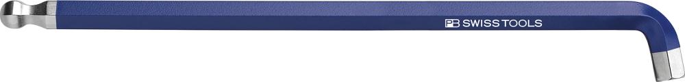Kugelkopf-Winkelschraubendreher für 6-kant-Schrauben, mit verkürztem Schenkel und Farbcodierung, lang, PB Swiss Produktbild img9 L