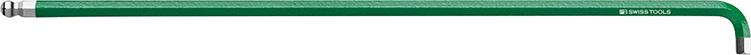 Kugelkopf-Winkelschraubendreher für 6-kant-Schrauben, mit verkürztem Schenkel und Farbcodierung, lang, PB Swiss Produktbild img2 L
