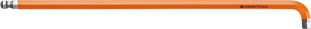 Kugelkopf-Winkelschraubendreher für 6-kant-Schrauben, mit verkürztem Schenkel und Farbcodierung, lang, PB Swiss Produktbild img6 L
