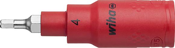 VDE-Schraubendreher-Einsatz 3/8" für 6-kant-Schrauben Produktbild img1 L