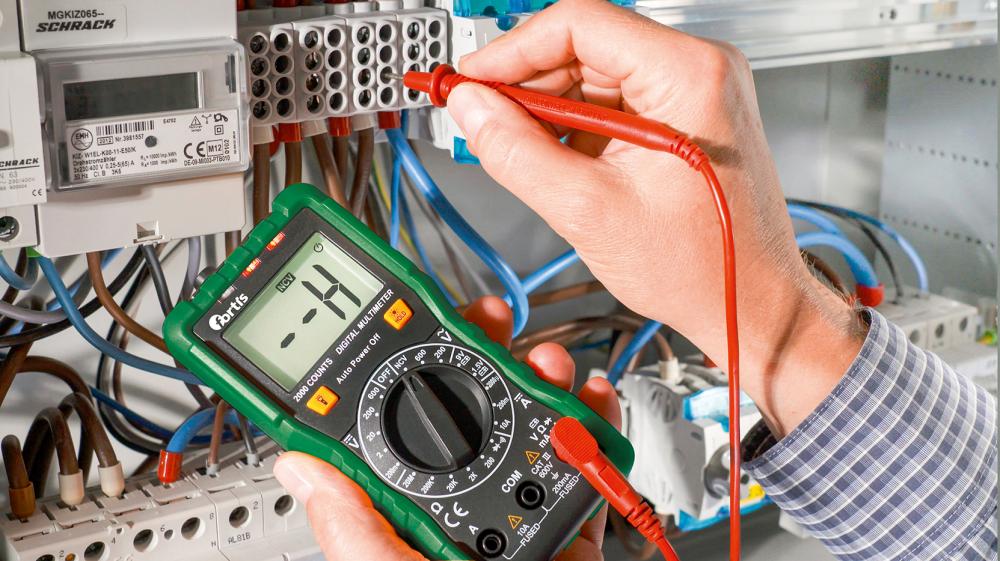 Digital-Multimeter 0,1 mV-600V FORTIS Produktbild img3 L