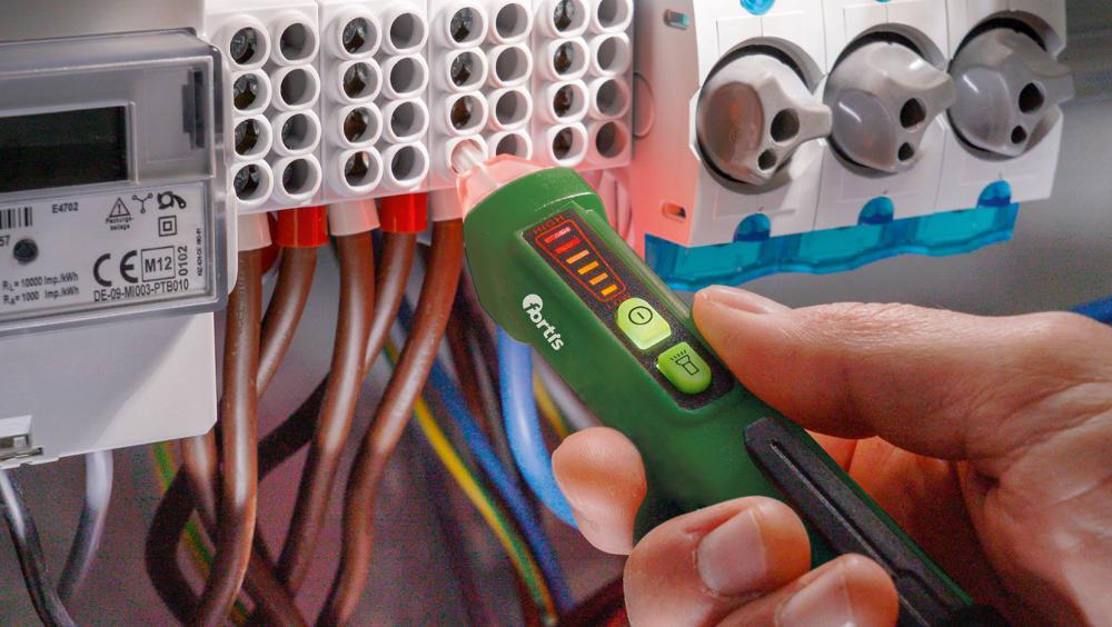 Spannungsprüfer berührungslos 12-1000V FORTIS Produktbild img3 L
