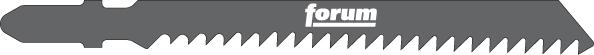 Stichsägeblatt für weiches Holz, gerader, grober Schnitt, FORUM Produktbild img1 L