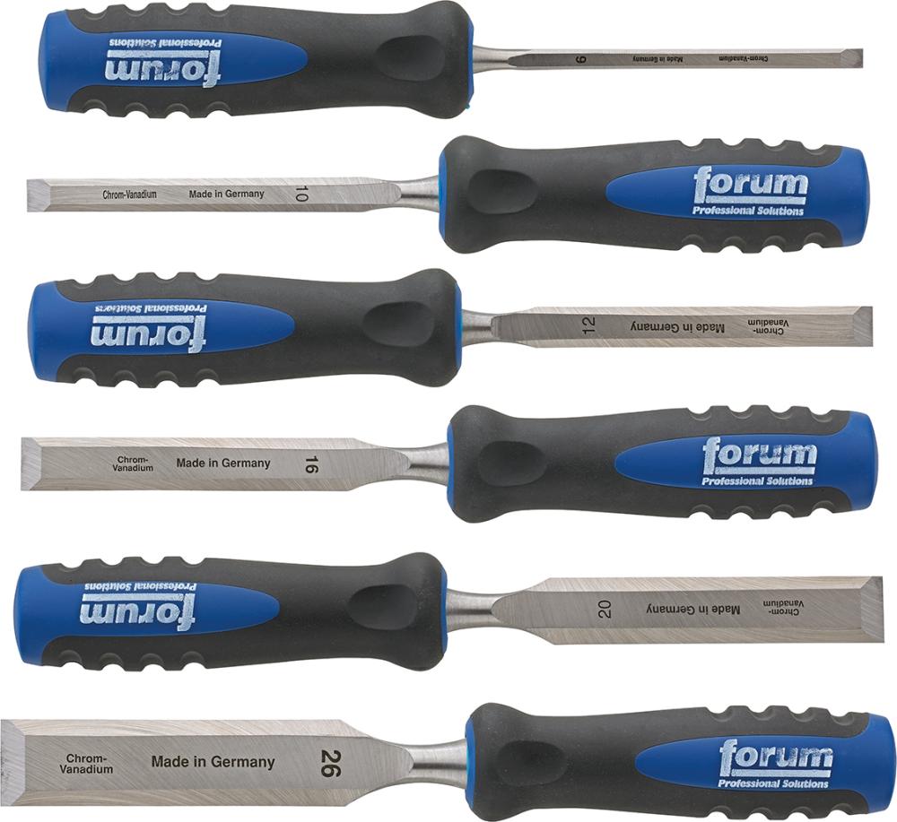 Stechbeitel-Satz Kst.Heft6tlg. im Karton FORUM Produktbild img1 L