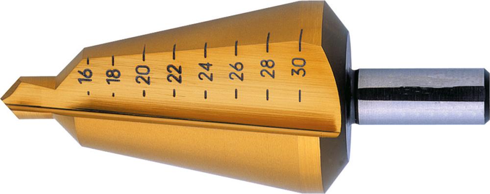 Präzisions-Blechschälbohrer HSS Oberfläche TiN-beschichtet Produktbild img1 L