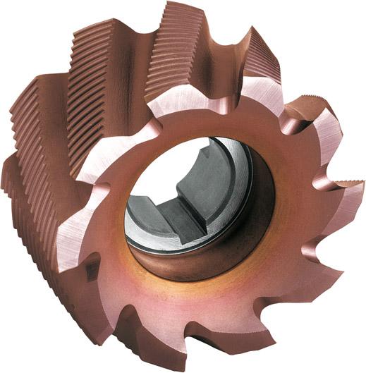 Walzenstirnfräser, HSS-Co8, Typ HR, Beschichtung TiCN Produktbild img1 L