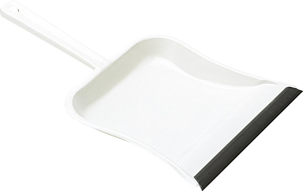 Kehrschaufel mit Gummilippe Metall lackiert Produktbild img1 L