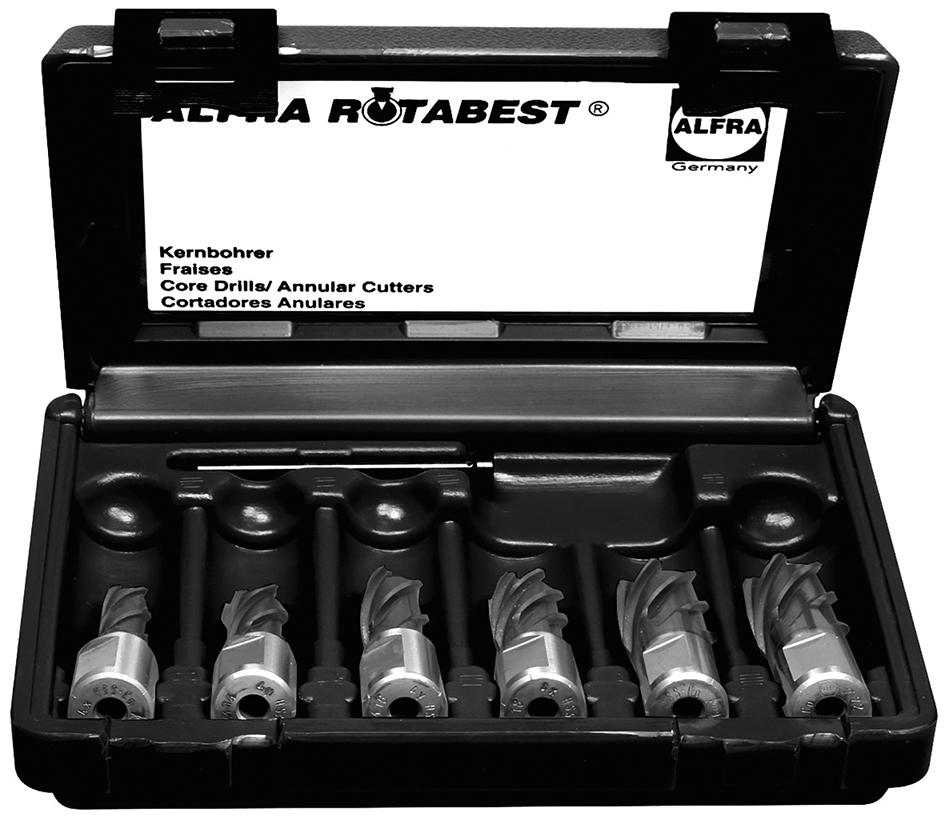 Kernbohrer-Satz in Kunststoffkassette Produktbild img1 L