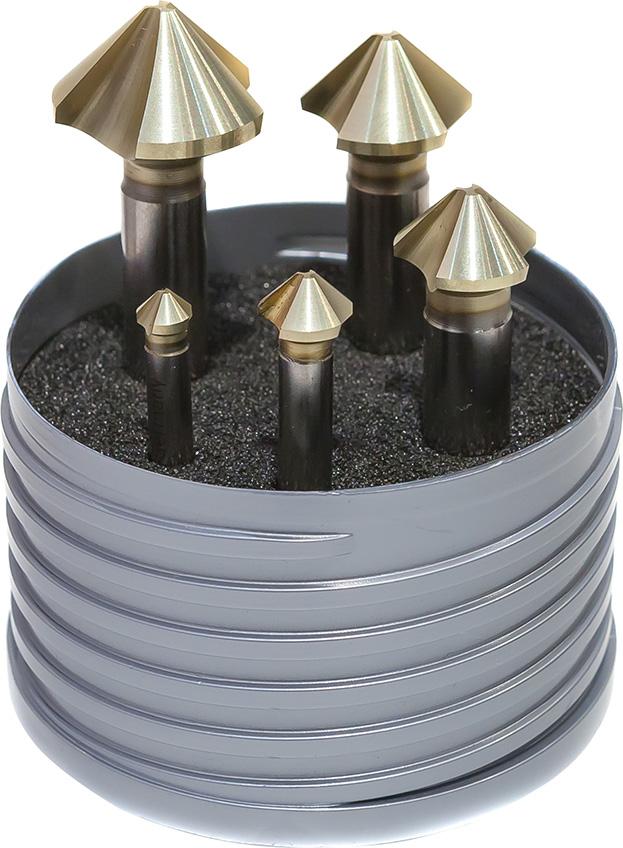 Kegelsenker-Set ungleicheTeilung HSS TiZrN 90Grad 6,30-25mm BECK Produktbild img1 L