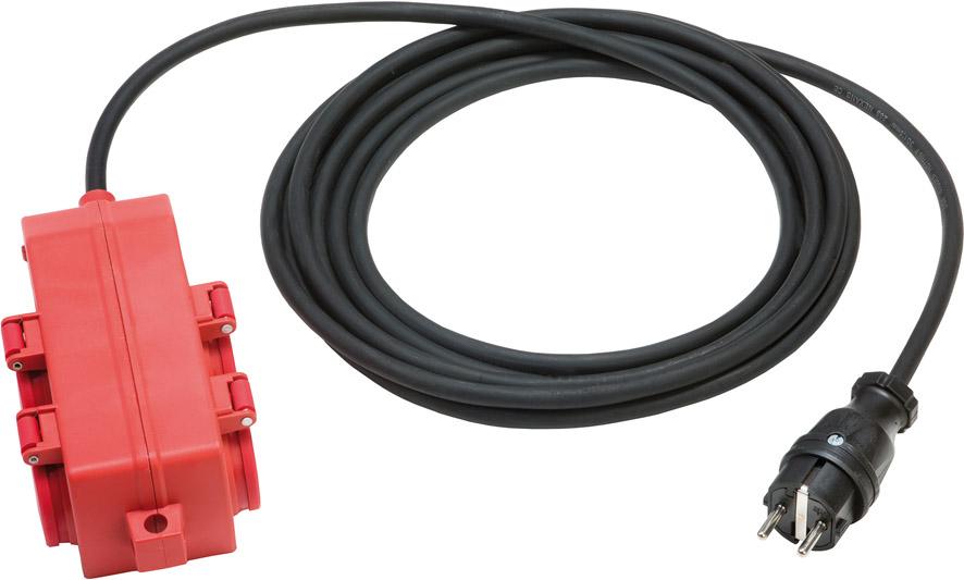 Verlängerungskabel, mit 4-fach-Kupplung Produktbild img1 L