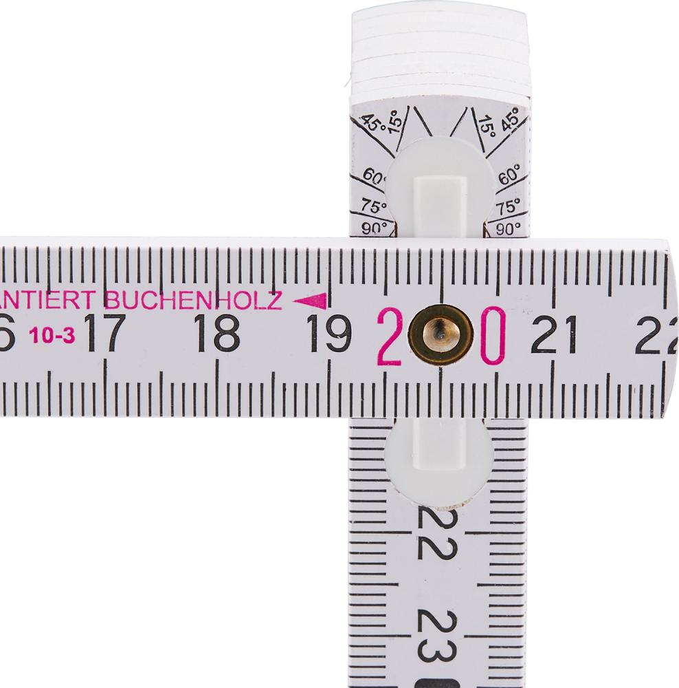 Holz-Gliedermaßstab 2m 16mm FORUM Produktbild img4 L