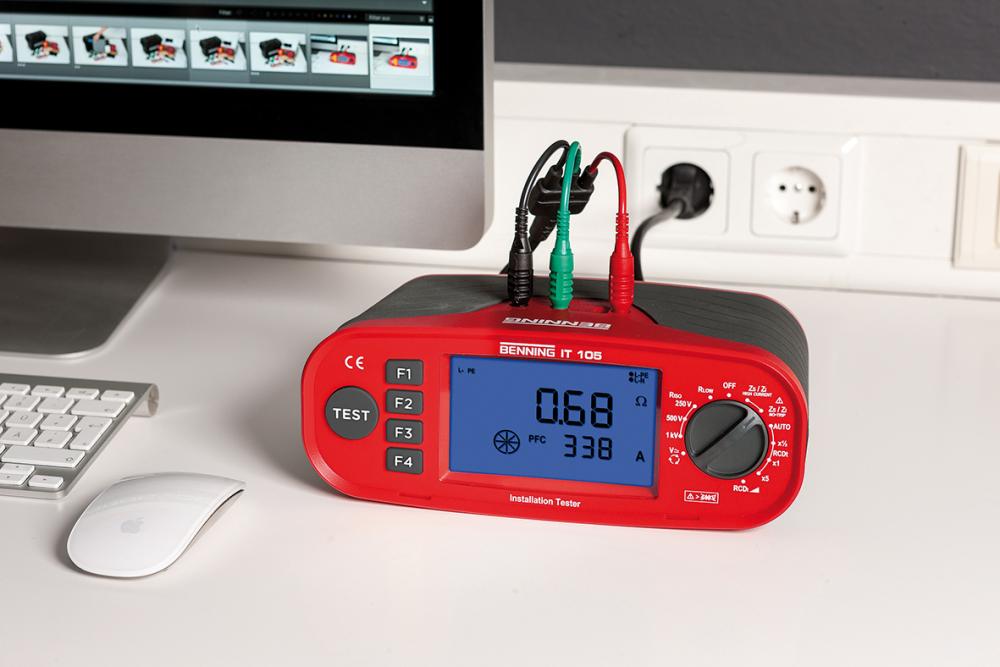 Installationsprüfgerät IT 105 Benning Produktbild img3 L