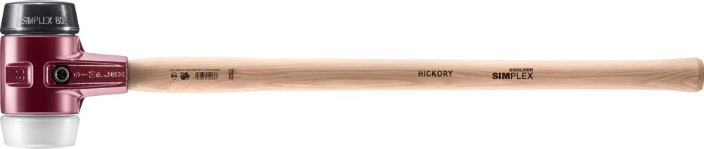 Vorschlaghammer SIMPLEX 80mm Gummi/Superp. Halder Produktbild img1 L