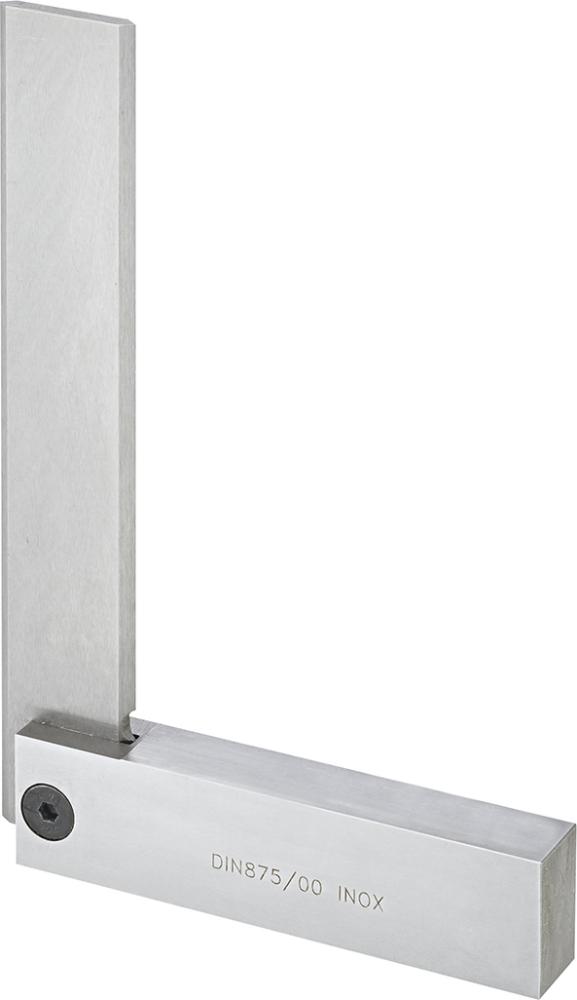 Präzisions-Anschlagwinkel, mit Anschlag, DIN 875/00, Spezialstahl Produktbild img1 L