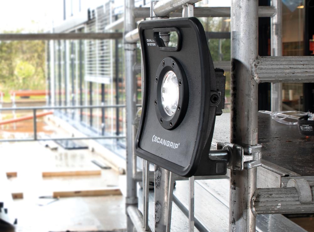 Gerüsthalter für Arbeitsleuchten SCANGRIP Produktbild img3 L