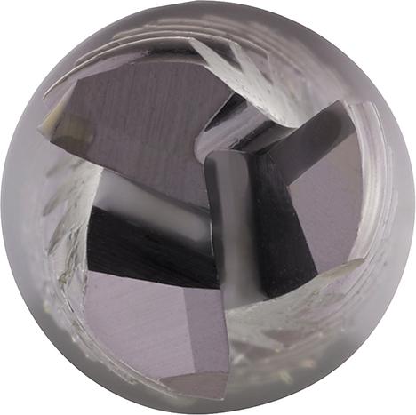 Schruppfräser – kurz, HSS-Co8, Typ NR, Oberfläche TiCN-beschichtet Produktbild img3 L