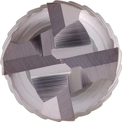 Vollhartmetall-Schruppenfräser – lang, Typ HR, Werksnorm, VHM, Oberfläche TiAlN-beschichtet, für die INOX-Bearbeitung Produktbild img3 L