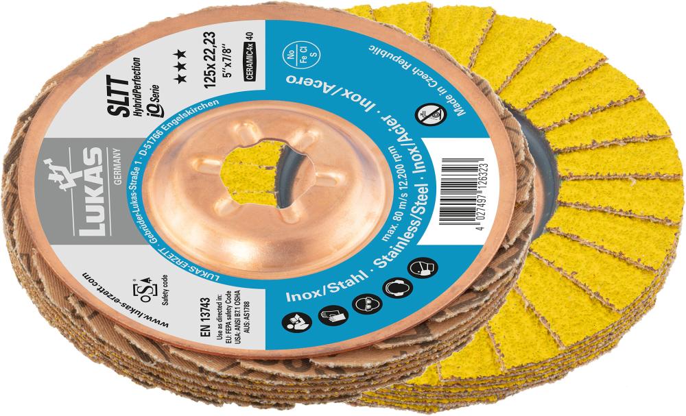 Fächerschleifscheibe SLTT HybridPerfection, gerade Produktbild img2 L