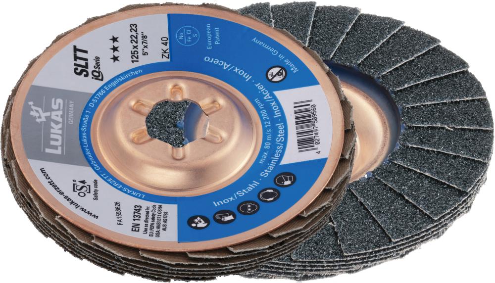 Fächerschleifscheibe SLTT, gerade Produktbild img2 L