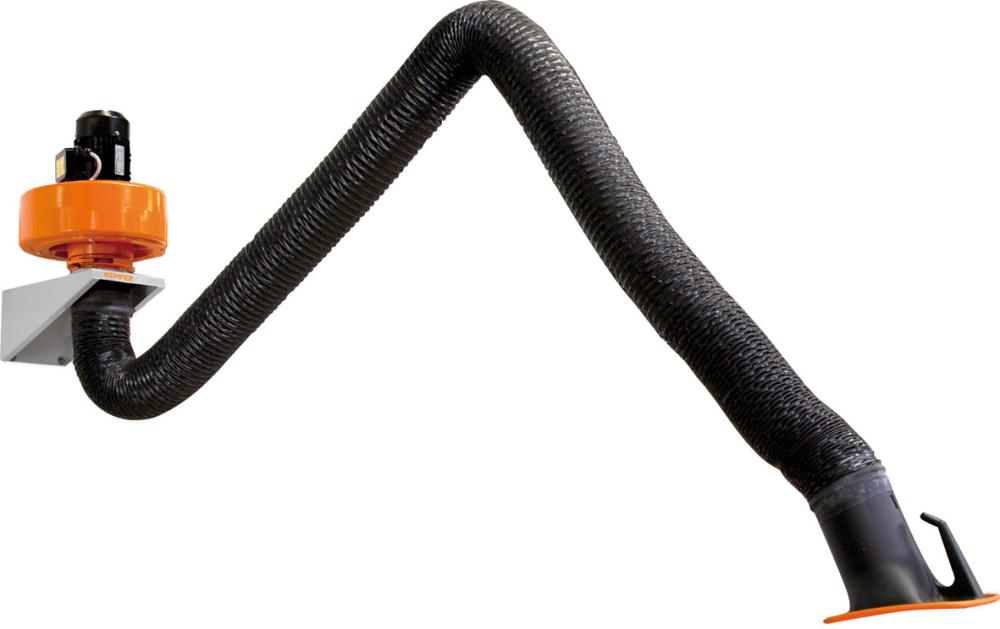 Ablufteinheit Flexiber Saugarm 150mm, 4m lang Produktbild img1 L