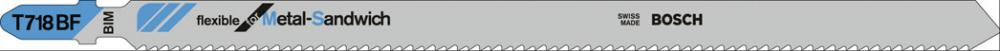 Stichsägeblatt für Metall, gerader, feiner Schnitt, Bosch Produktbild img11 L