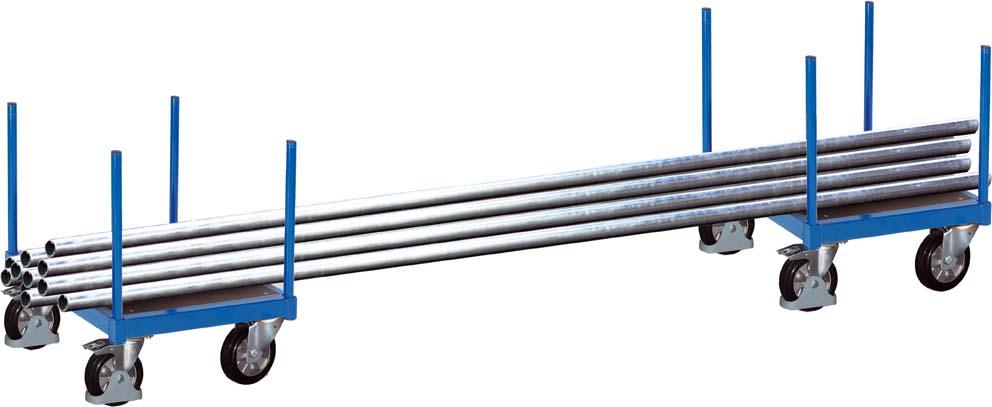 Langmaterialroller 1200kg700x700 mm Gummiräder VarioFit Produktbild img2 L