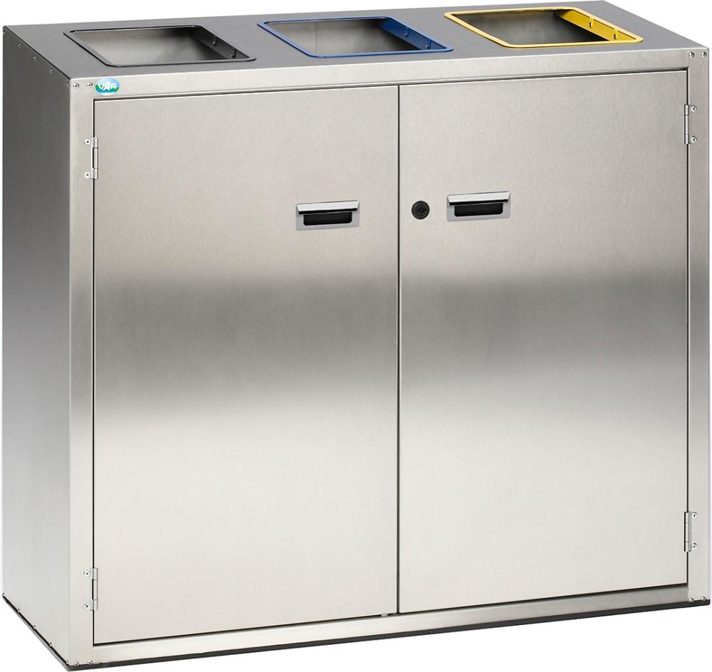 Wertstoffsortiersystem 270 Liter Edelstahl Produktbild img1 L