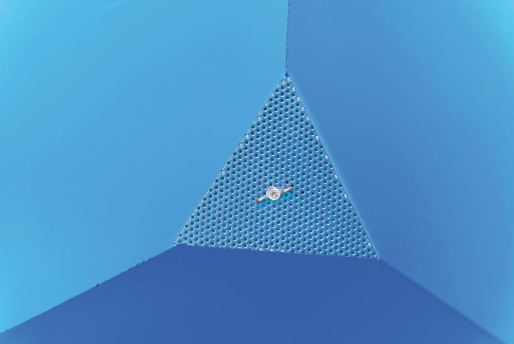 Späne-Kippbehälter, mit Abrollsystem, Typ EXPO®-E, RAL 2000 Produktbild img5 L