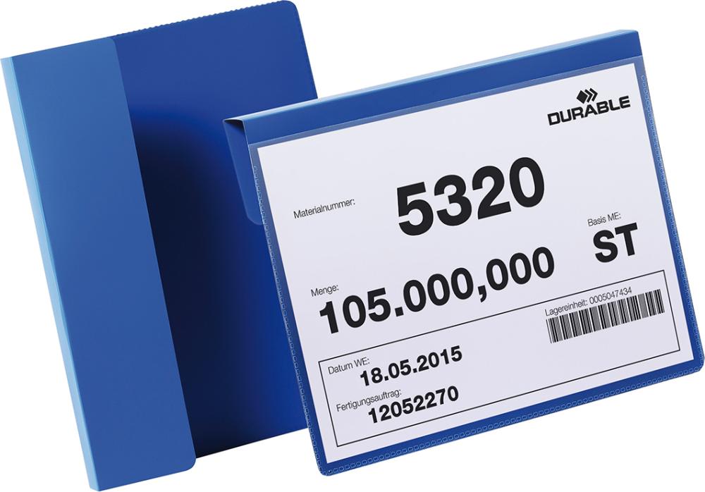 Kennzeichnungstasche, mit Falz Produktbild img1 L