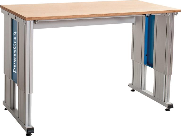 4-Fuß Grundtisch powerline Produktbild img1 L