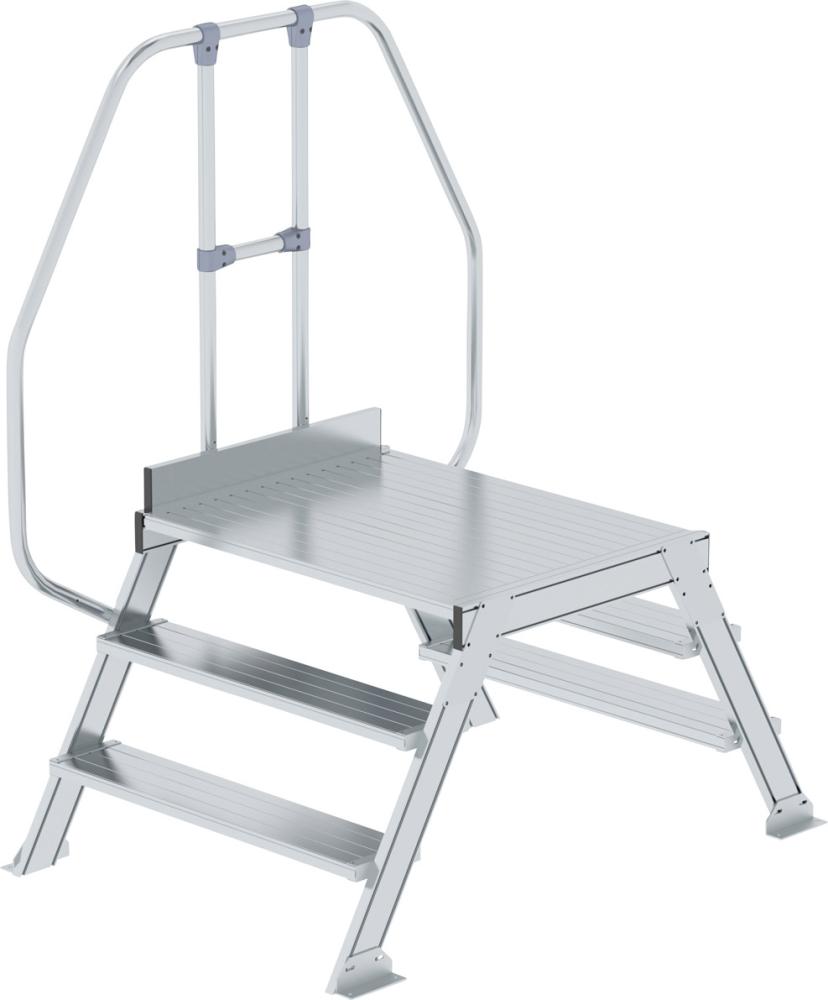 Überstieg 60 Grad 3 Stufen B 1000 mm lichte Höhe 680 mm Ausladung 1850 mm Produktbild img1 L