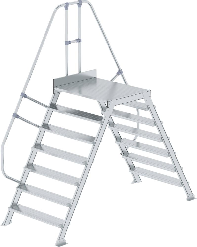 Überstieg 60 Grad 7 Stufen B 1000 mm lichte Höhe 1660 mm Ausladung 2910 mm Produktbild img1 L