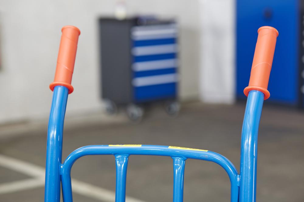 Stahlrohrkarre m.klappb. Schaufel,Luft Produktbild img3 L