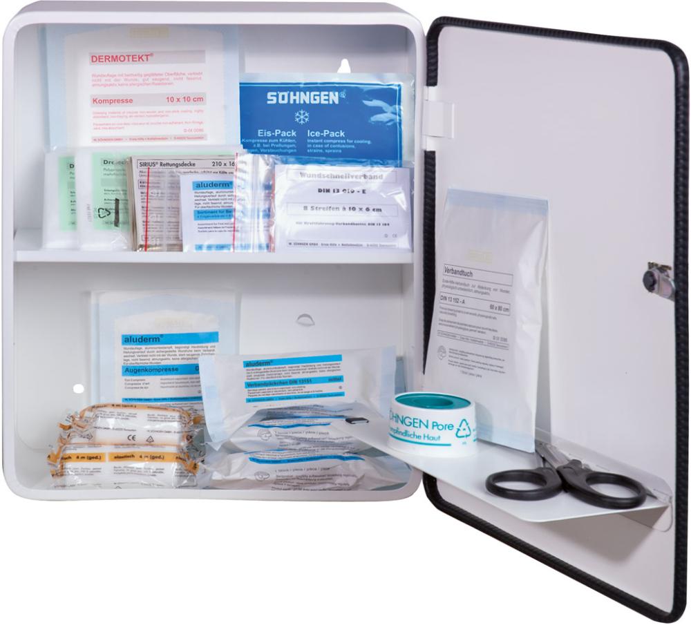 Verbandschrank Heidelbergmit FüllungD13157,weiß Produktbild img2 L