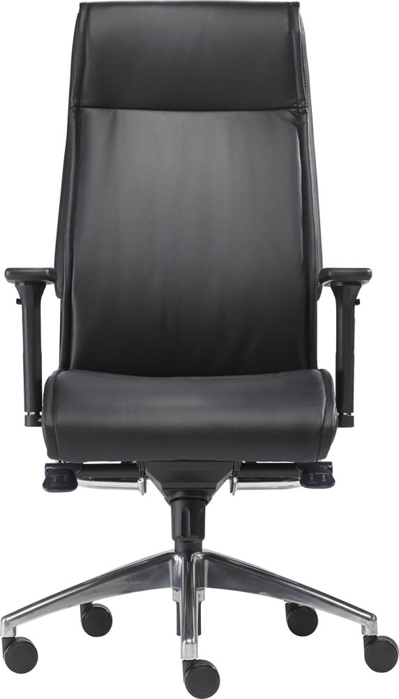 BIG BOSS Desig.ChefsesselLeder schwarz Produktbild img2 L