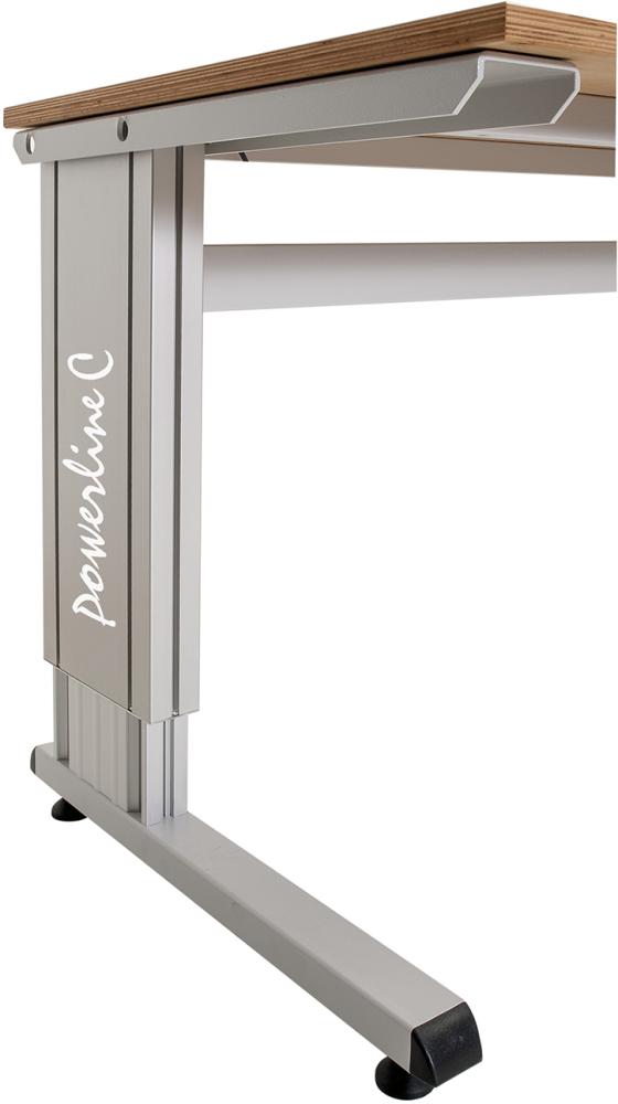 C-Fuß Grundtisch powerline Produktbild img2 L