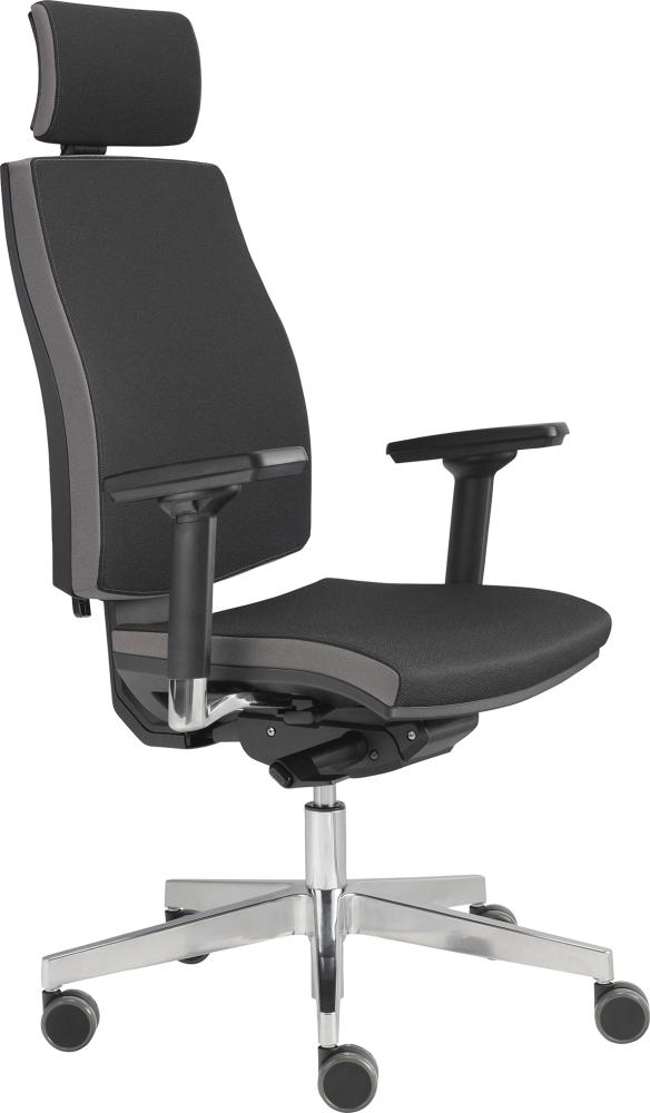 Bürodrehstuhl VSDP1 Phoenix: schwarz Produktbild img3 L