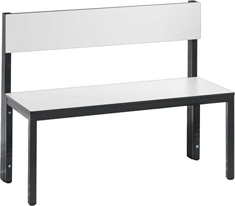 Sitzbank, mit Rückenlehne, ohne Schuhrost Produktbild img1 L