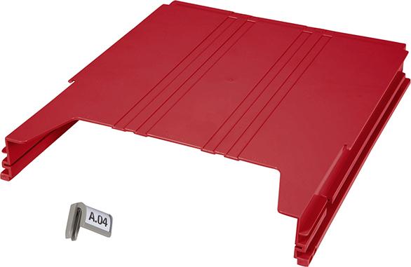 Ablagefach "BIG" 42 x 262 x 302 mm rot Produktbild img3 L