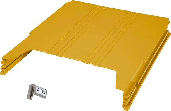 Ablagefach "BIG" 42 x 262 x 302 mm gelb Produktbild img3 L