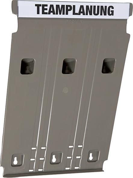 Grund-Modul "Flat" fuer Wandsortierer 58 x 240 x 392 mm hellgrau Produktbild img2 L