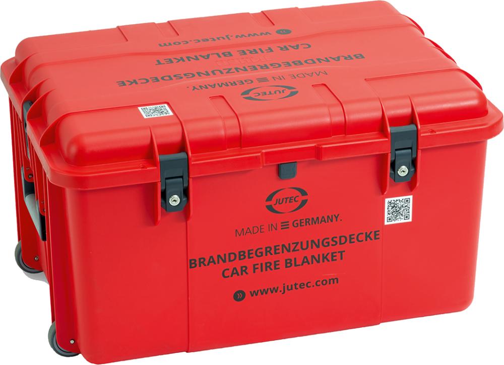 Brandbegrenzungsdecke und Trolley im Set AudiE-Tron,Hyundai Ioniq5VW ID.3,Tesla Model 3 Produktbild img1 L