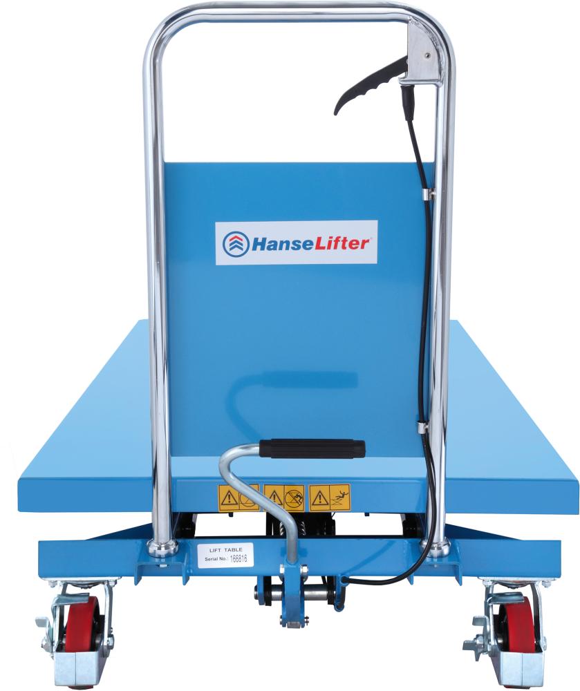 Hubtischwagen breit 1600x800 mm Plattform 500 kg Tragfähigkeit Produktbild img5 L