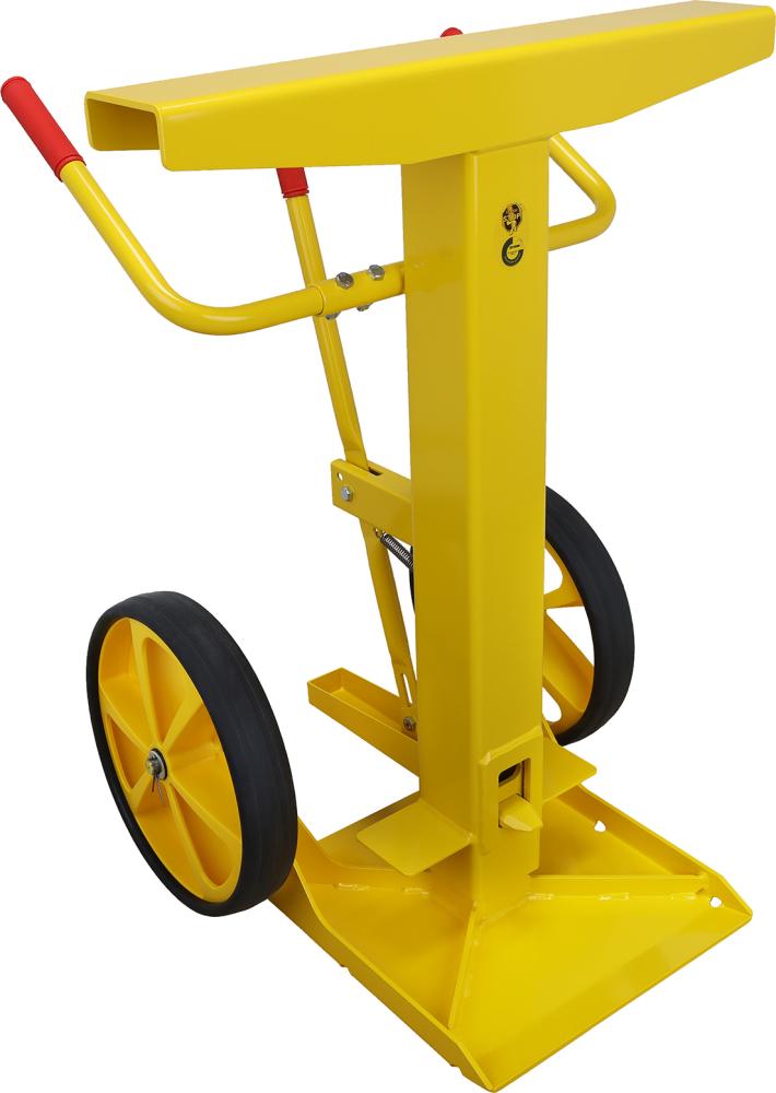 Verladestütze Teleskop m. VG-Reifen höhenverstell.1025-1344mm Produktbild img2 L