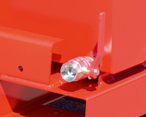 Späne-Kippbehälter, mit Abrollsystem, Typ EXPO®-E, RAL 3000 Produktbild img4 L