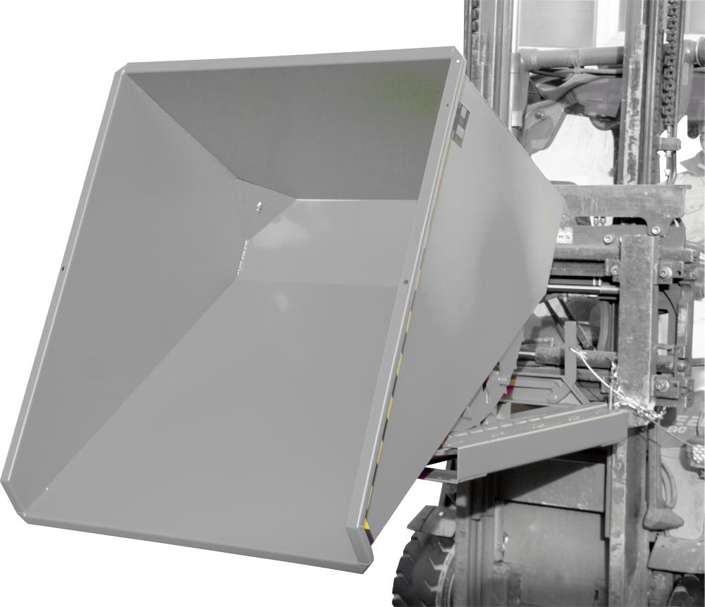 Späne-Kippbehälter, mit Abrollsystem, Typ EXPO®-E, RAL 7005 Produktbild img3 L