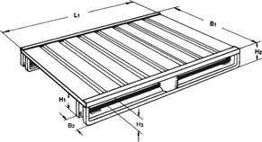 Stahlflachpalette, Modell 31/62 Produktbild img2 L