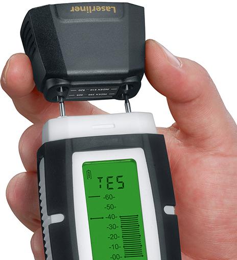 Feuchtigkeitsmessgerät DampMaster Compact Plus Laserliner Produktbild img3 L